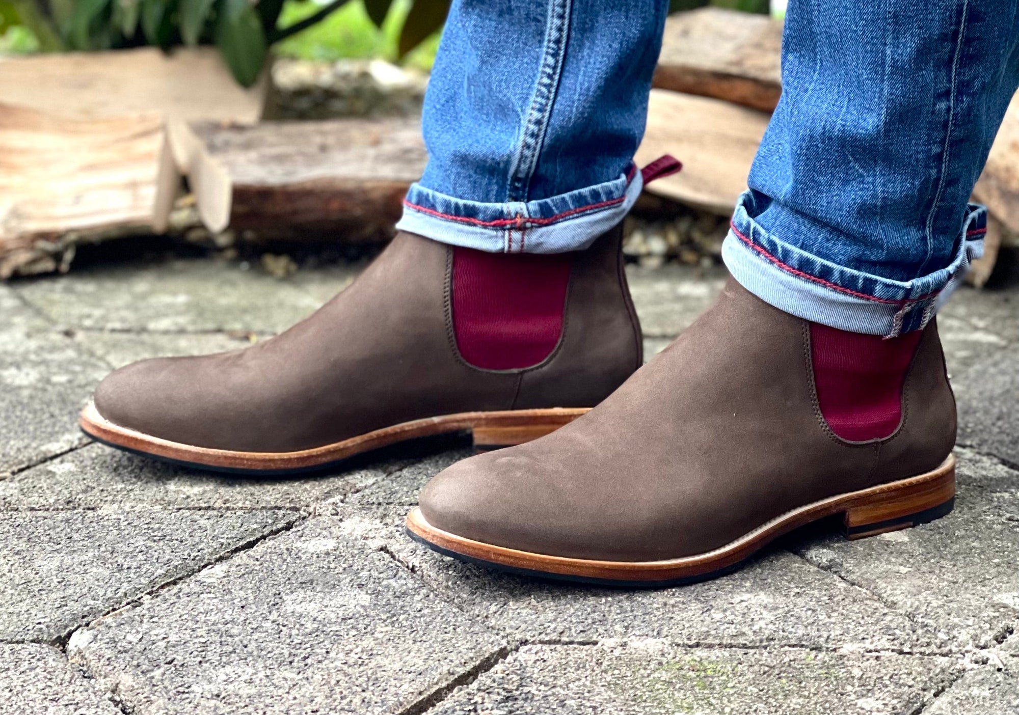 Chelsea Boots „Pionier“ Espresso Made in Germany